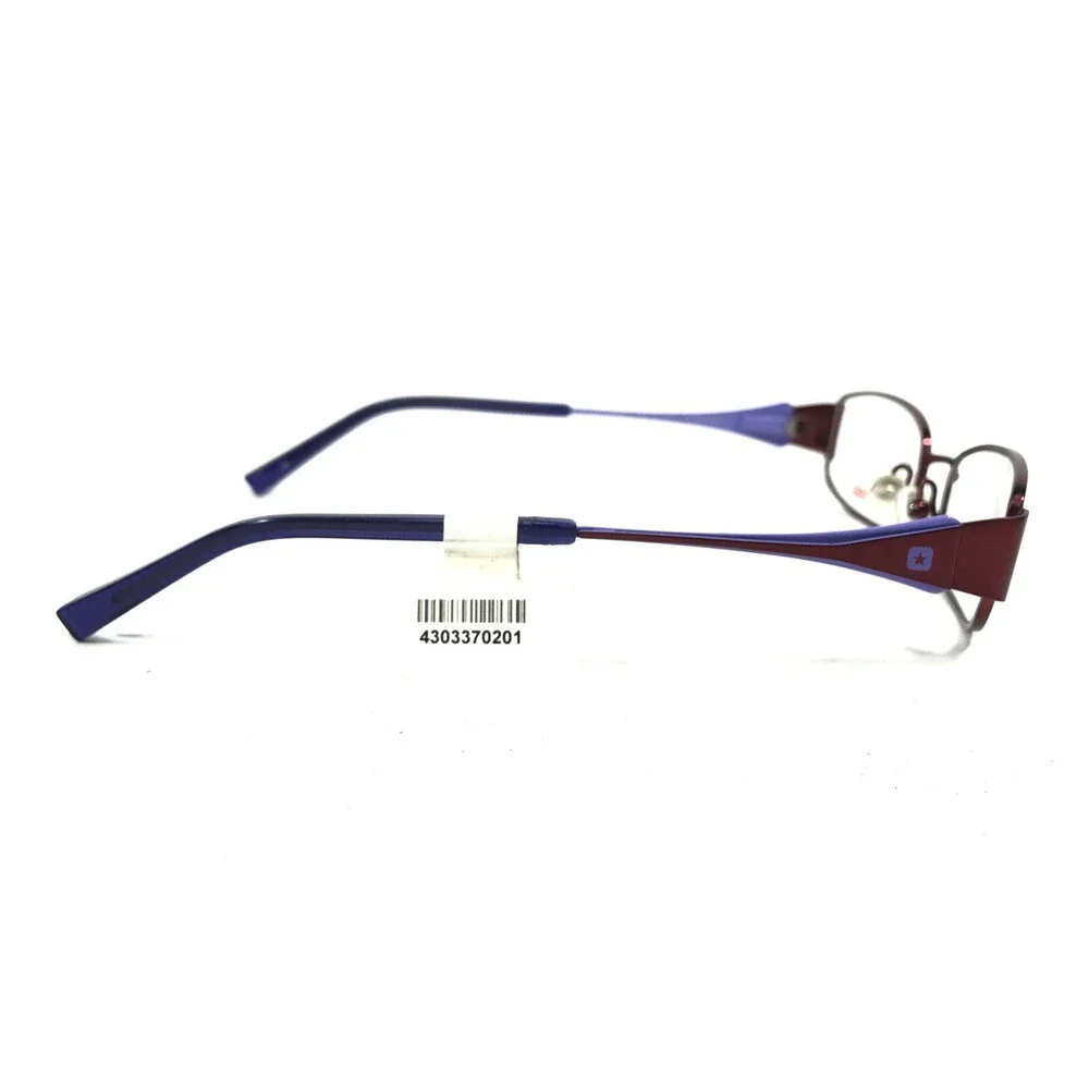 Converse Kids Eyeglasses Frames K002 BURGUNDY Purple Red Rectangular 47-17-130